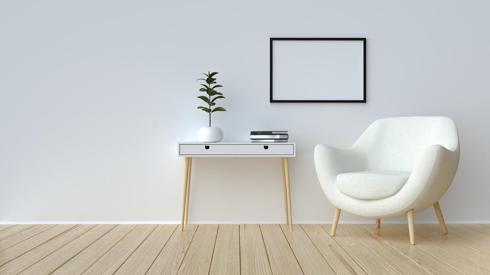 Spatiu minimalist cald